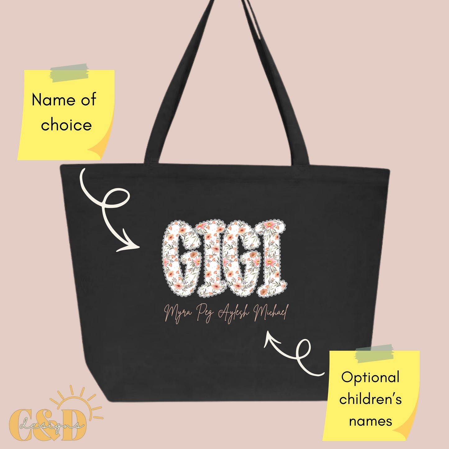 Custom Tote for Mom/Grandma