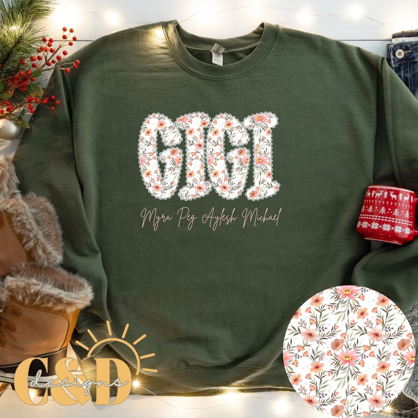 Custom Crewneck for Mom/Grandma