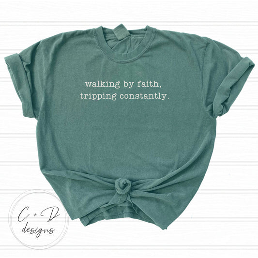 Walking by Faith T-shirt