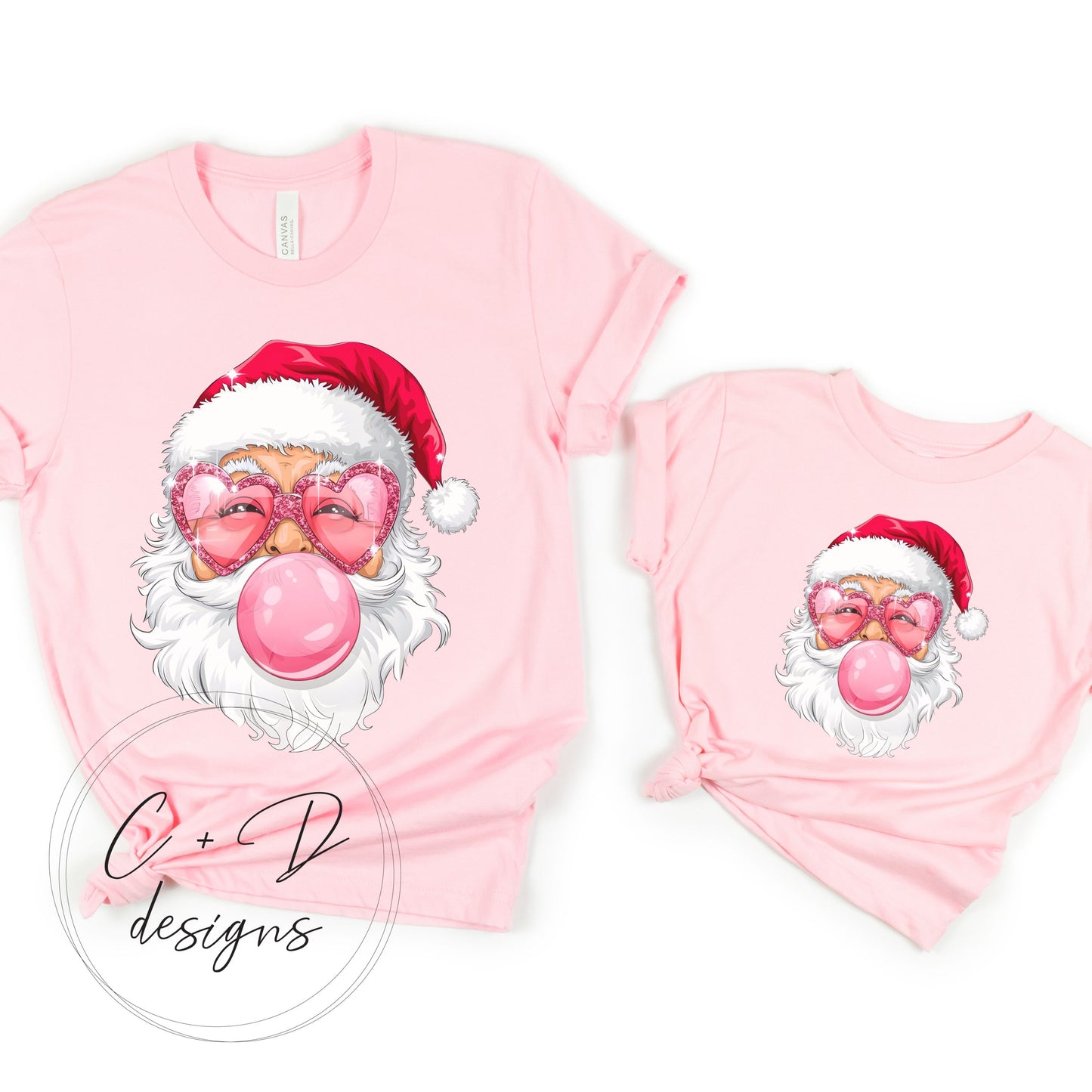 SANTA BLOWING BUBBLE Holiday Sweatshirts & T-shirts