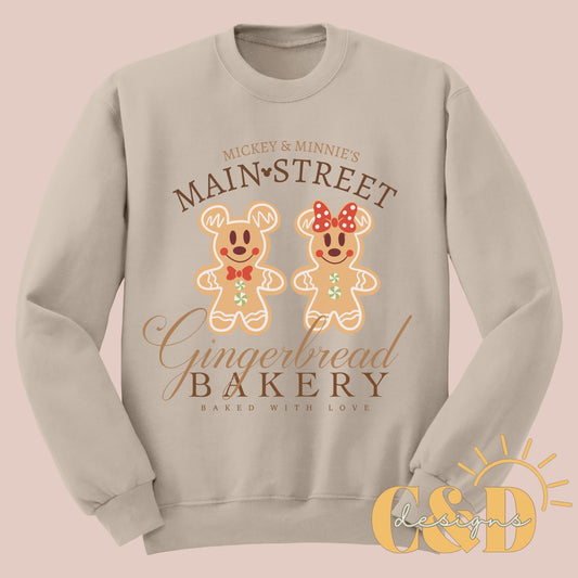 Magical Main St. Gingerbread Christmas T-shirt/Sweatshirt