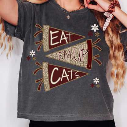 Texas State University Cropped Tees & Sweatshirts