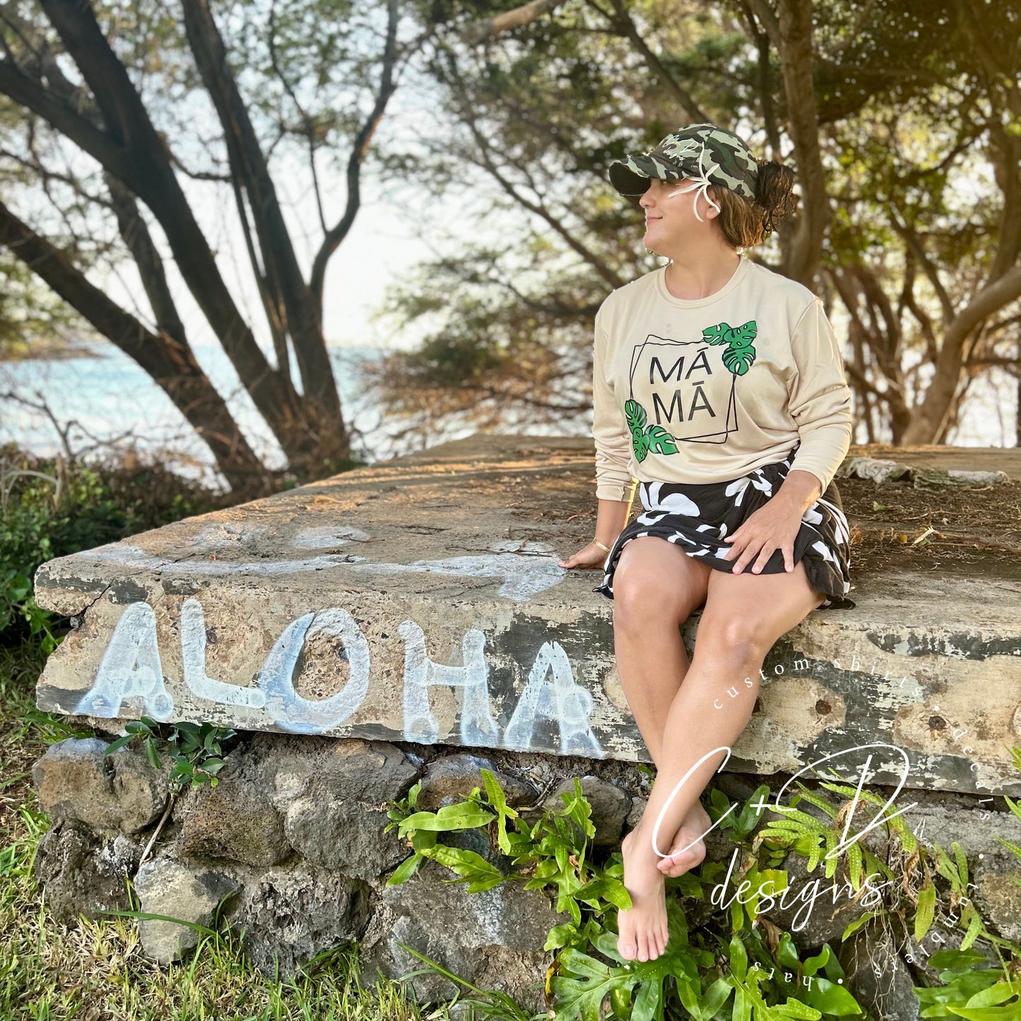 Māmā Cooling long sleeve t-shirt