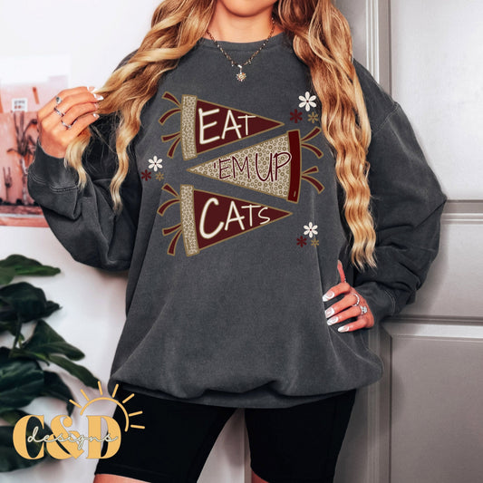 Texas State University Cropped Tees & Sweatshirts