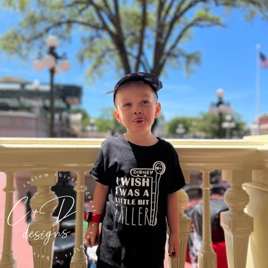 Wish I Was a Little Bit Taller Tee