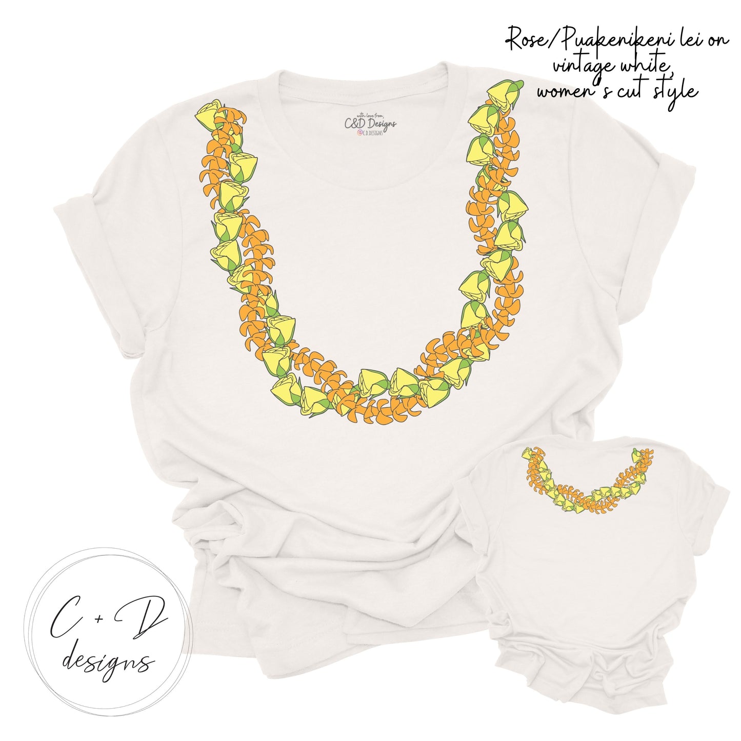 Puakenikeni/Roselani Lei T-shirt