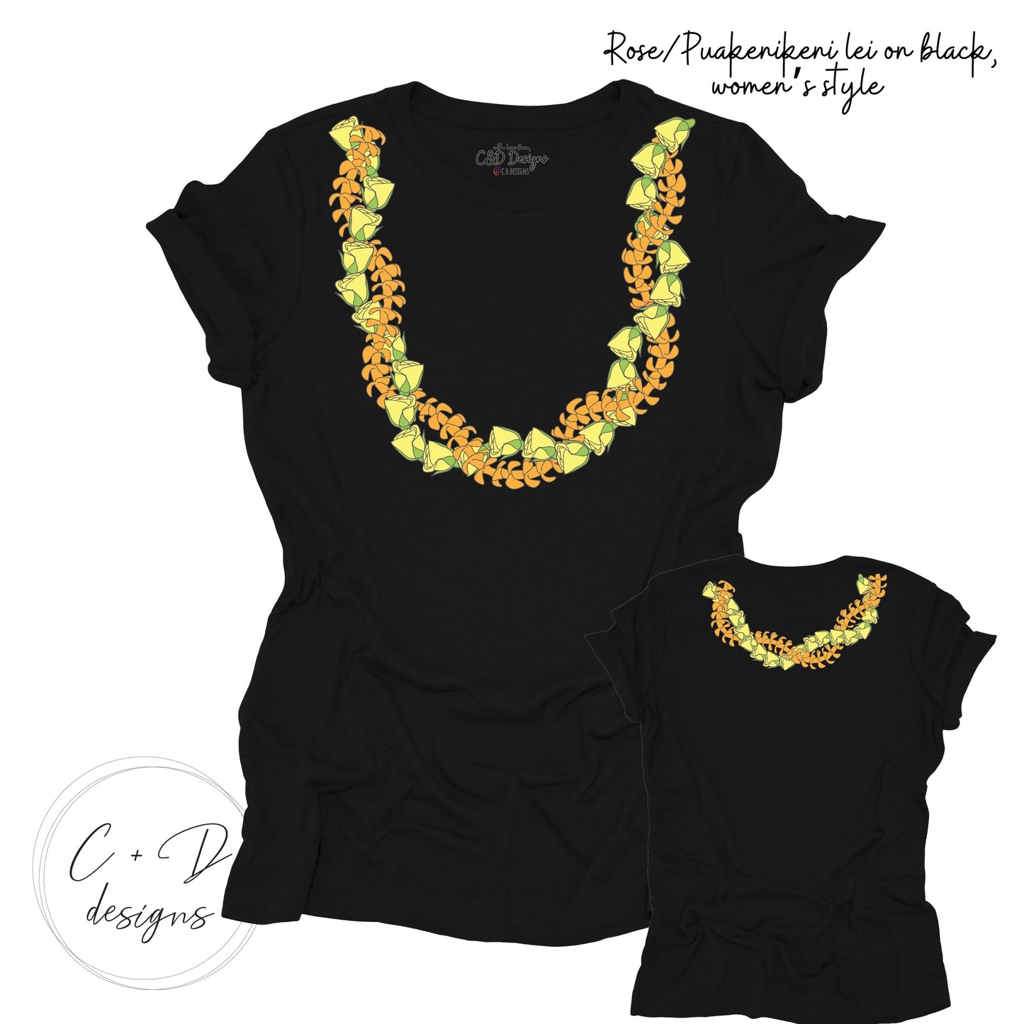 Puakenikeni/Roselani Lei T-shirt