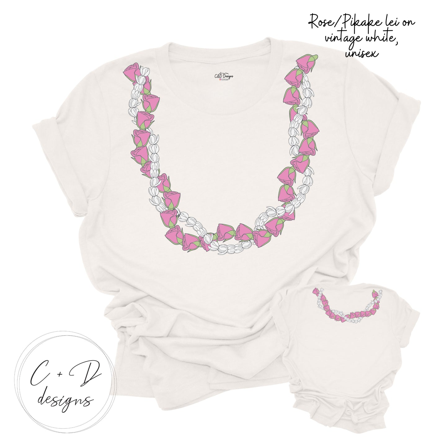 Pikake/Roselani Lei T-shirt