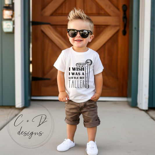 Wish I Was a Little Bit Taller Tee