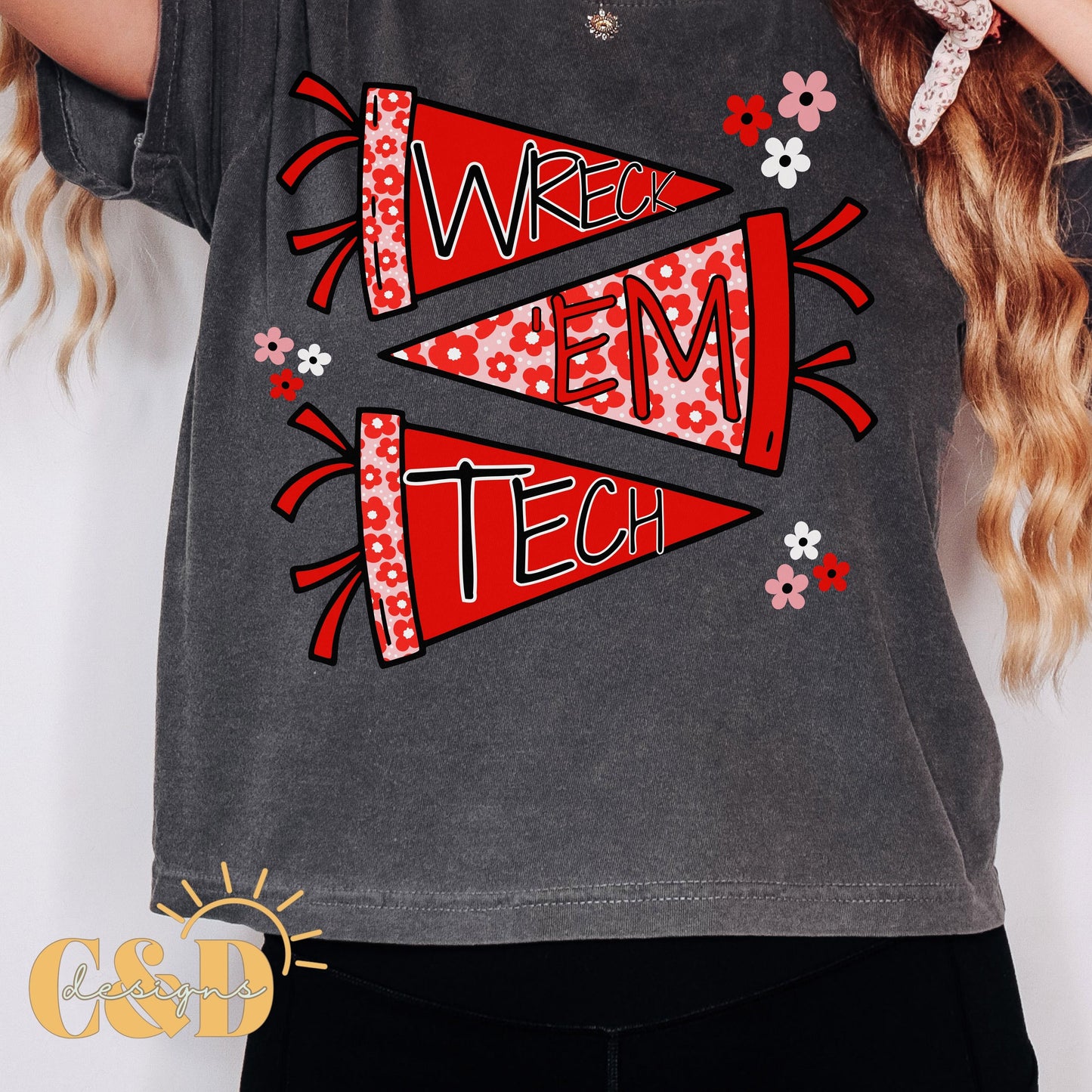 Texas Tech University Cropped Tees & Sweatshirts