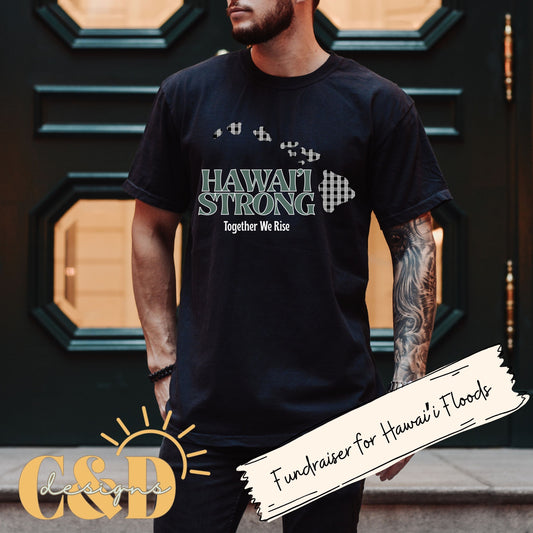 FUNDRAISER T-SHIRT FOR HAWAI'I FLOODING
