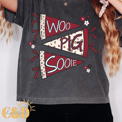 Arkansas University Cropped Tees & Sweatshirts