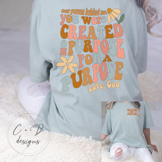 Created on Purpose T-shirt