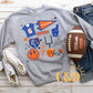 Custom Football Tee (Your team colors, your team logo)