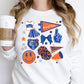 Custom Cheer Tee (Your team colors, your team logo)