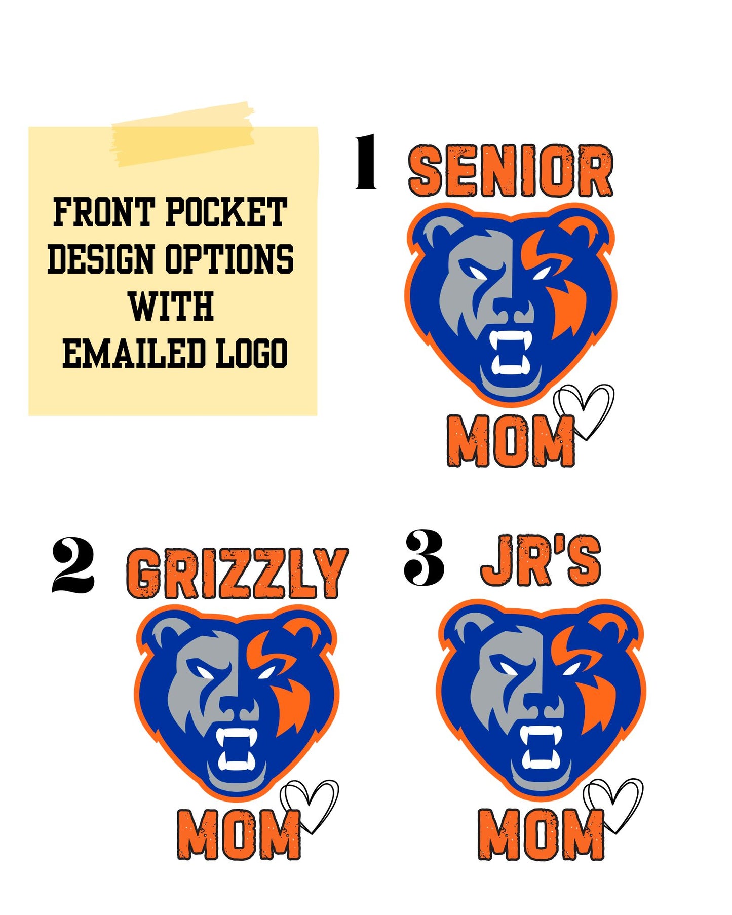 Custom Football Mom T-Shirt | Personalized Team Colors, Name & Number