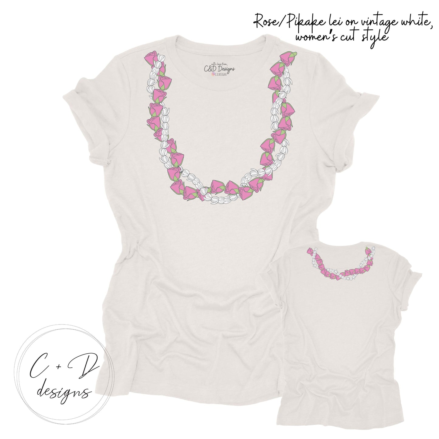 Pikake/Roselani Lei T-shirt