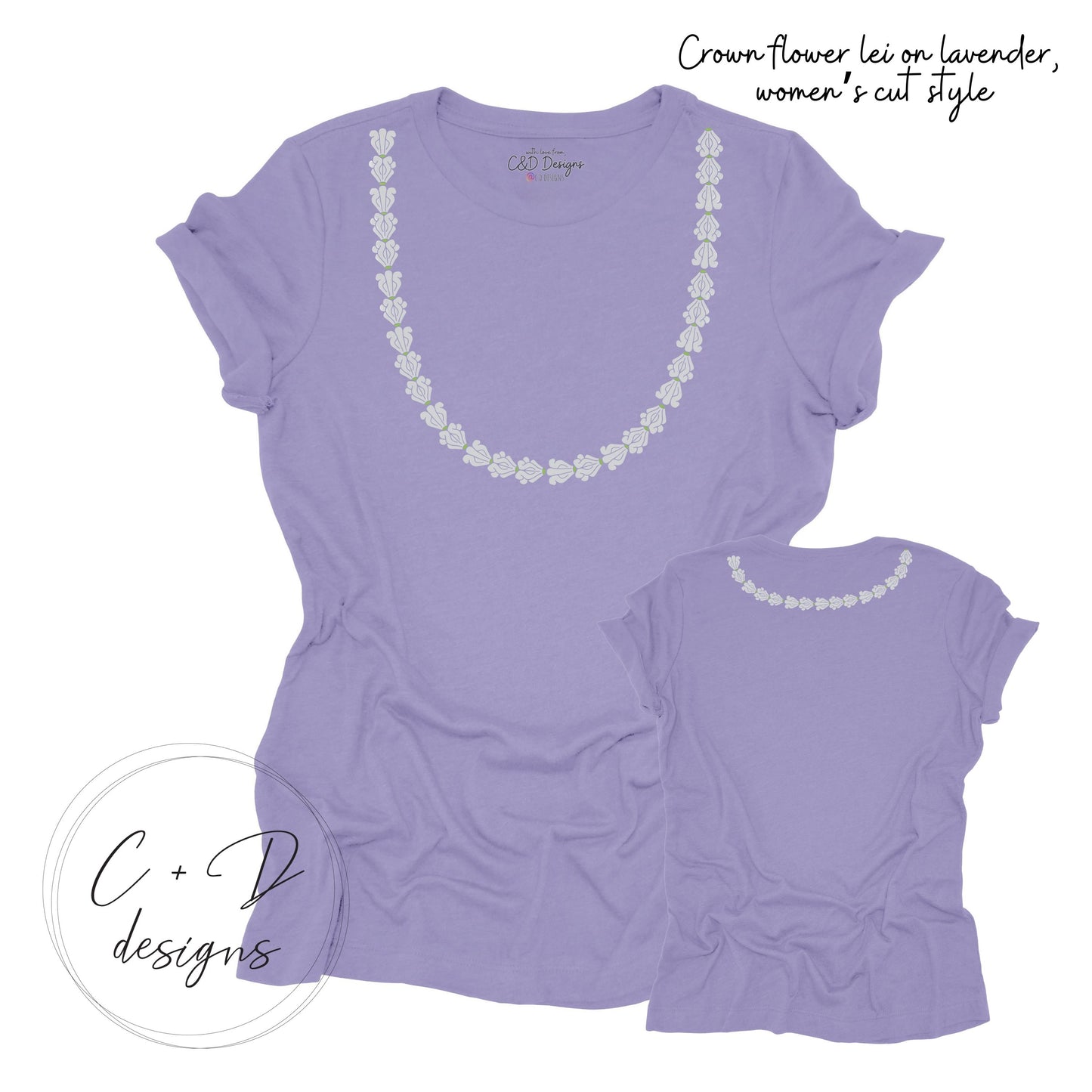 Crown Flower Lei T-shirt