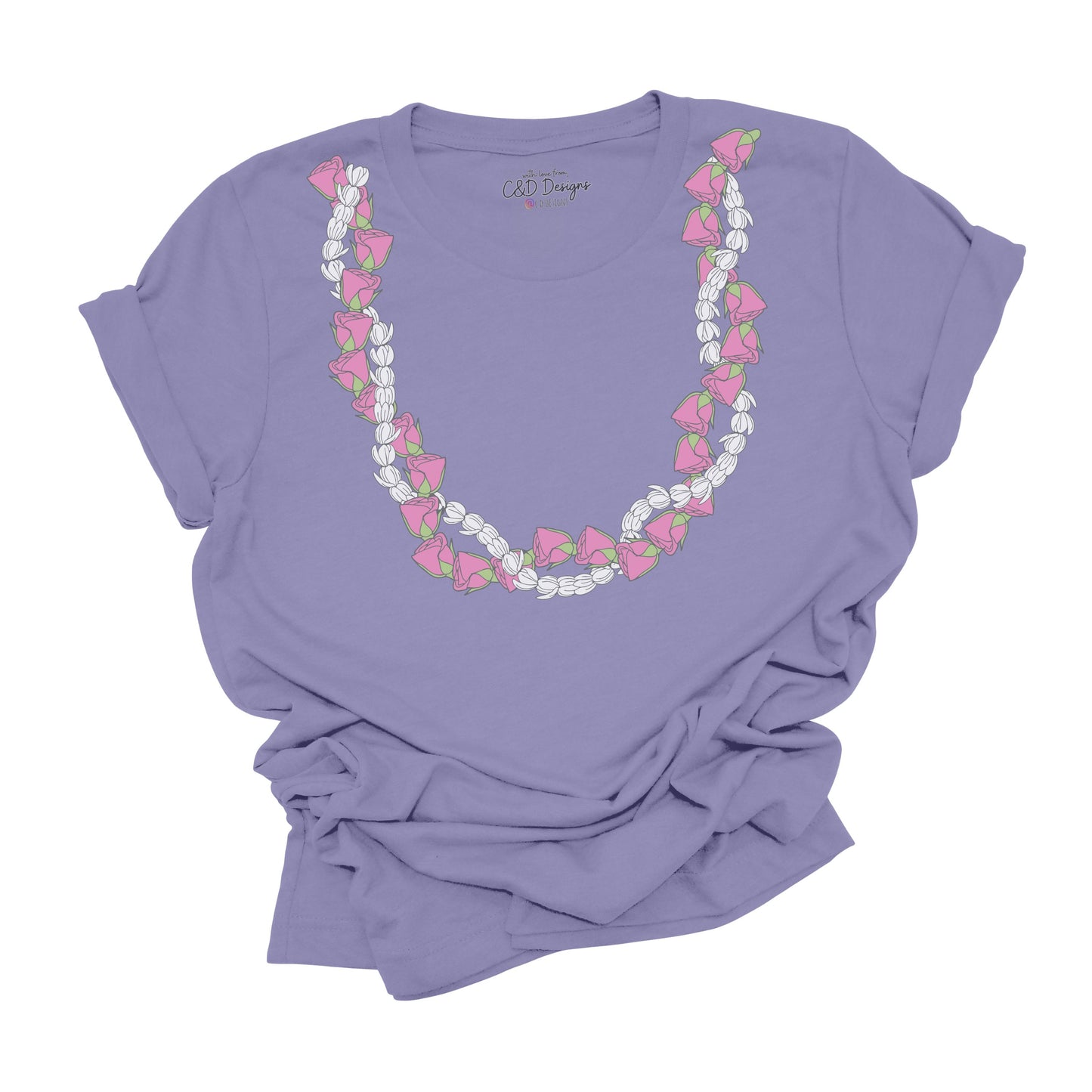 Pikake/Roselani Lei T-shirt