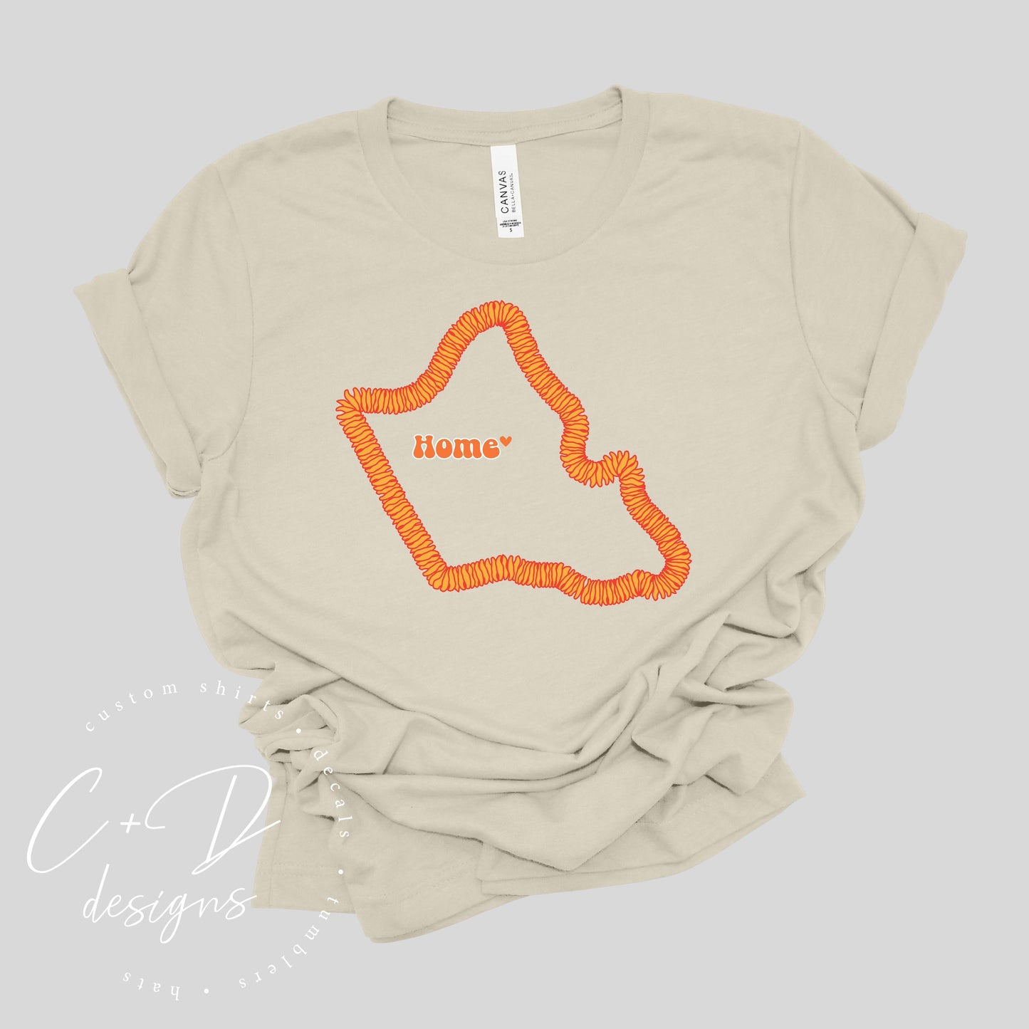 At home on Oahu, Ilima Lei T-shirt