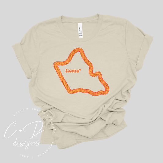 At home on Oahu, Ilima Lei T-shirt