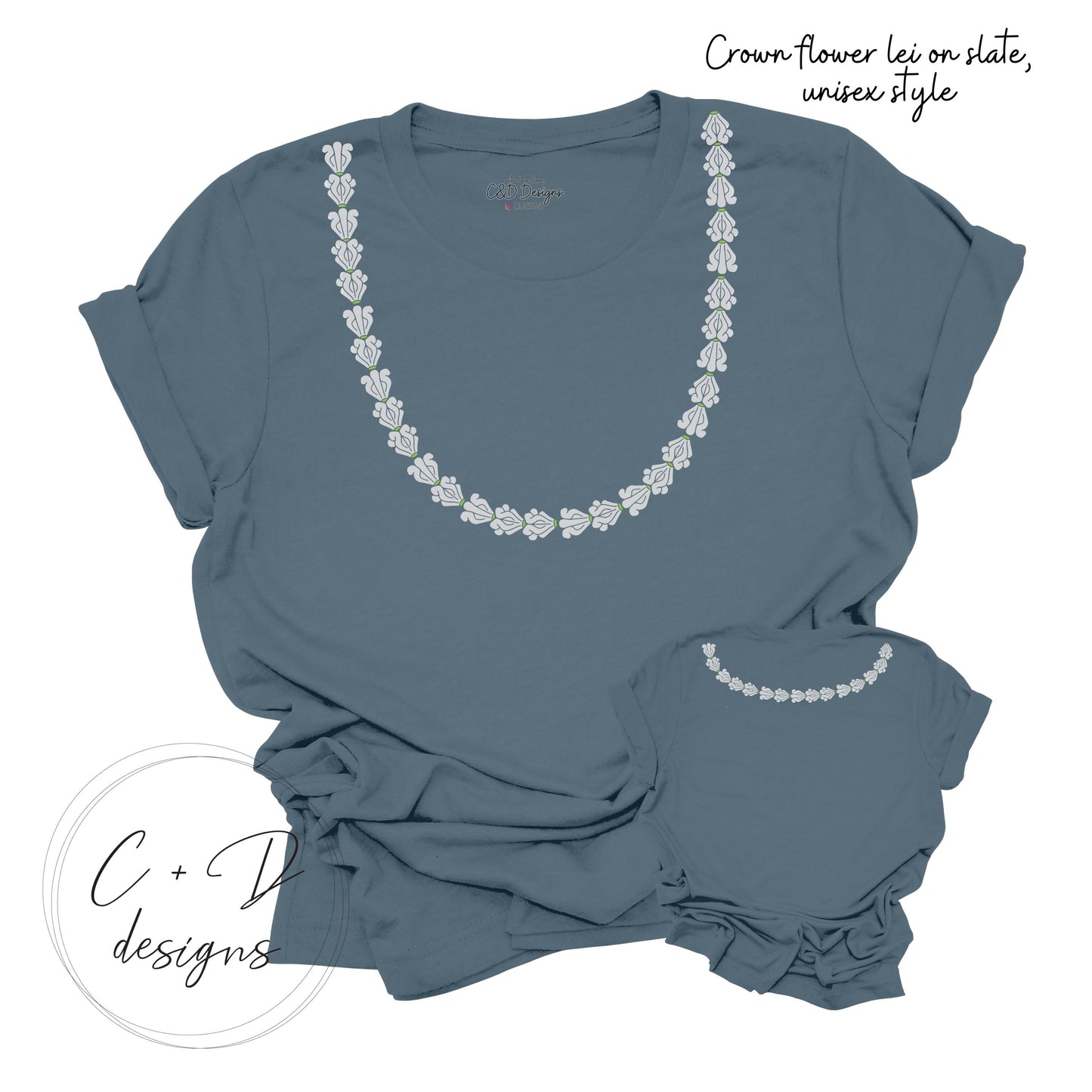 Crown Flower Lei T-shirt