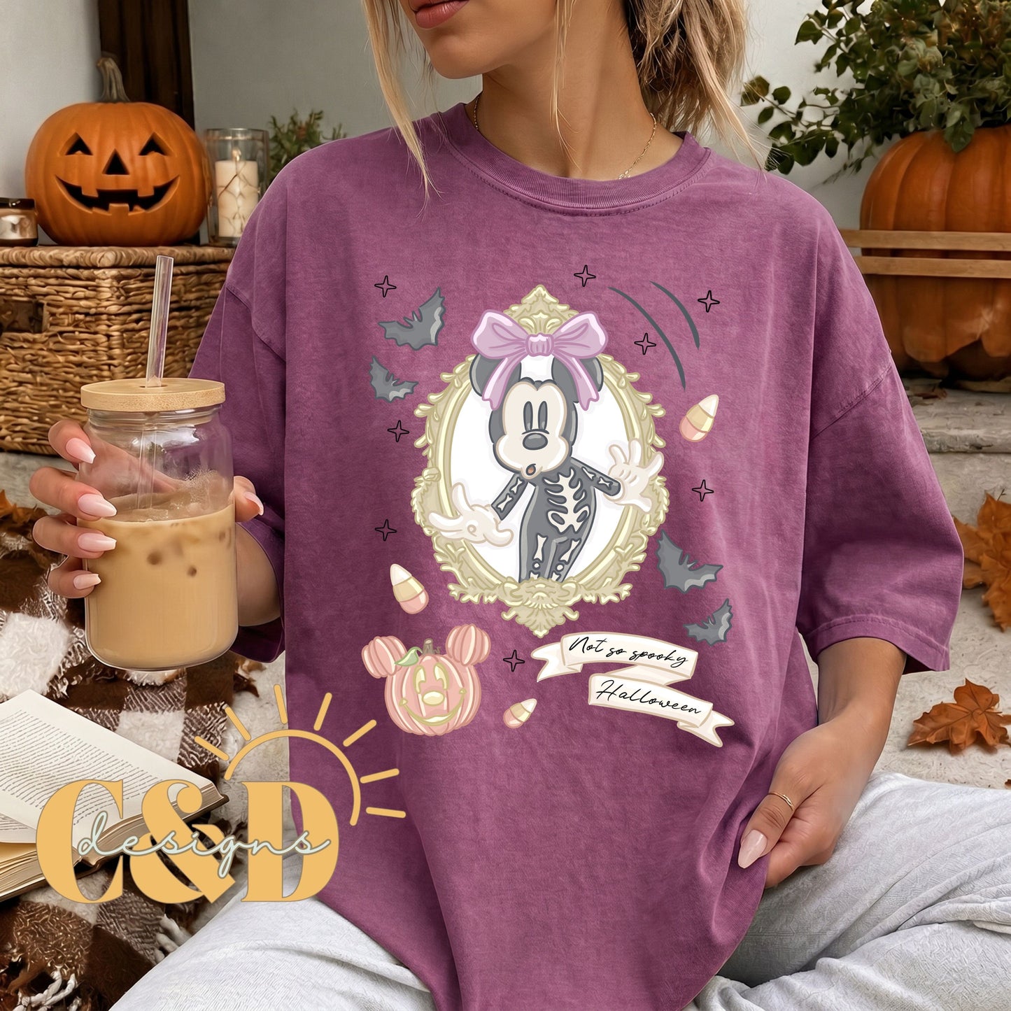 Not So Spooky Halloween Magical Mouse Tee