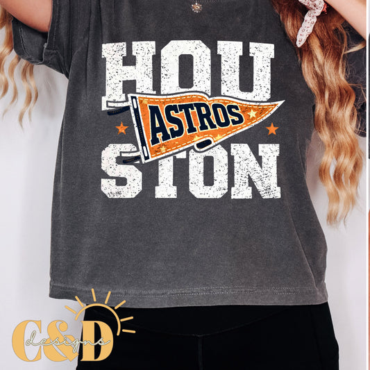 Houston Astros Penant Tee