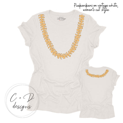 Puakenikeni Lei Tee